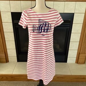 NWT Talbots T-Shirt Fish Dress, Women’s Sz SP